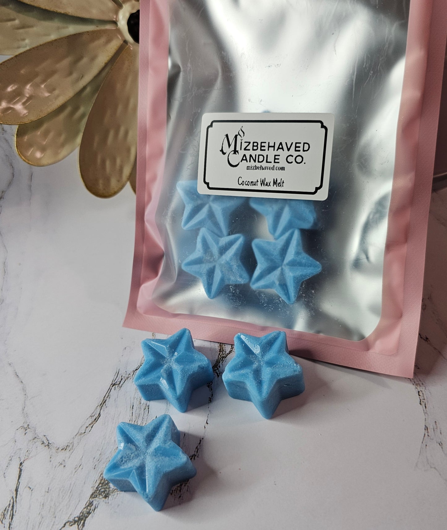 Blue Coconut Wax Melts (8 Melts)