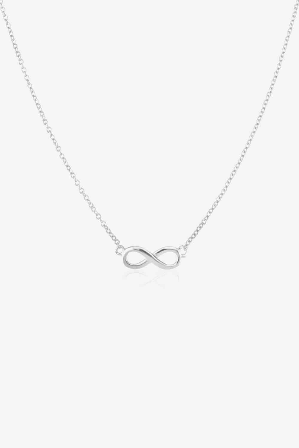 Figure 8 Lobster Clasp 925 Sterling Silver Necklace