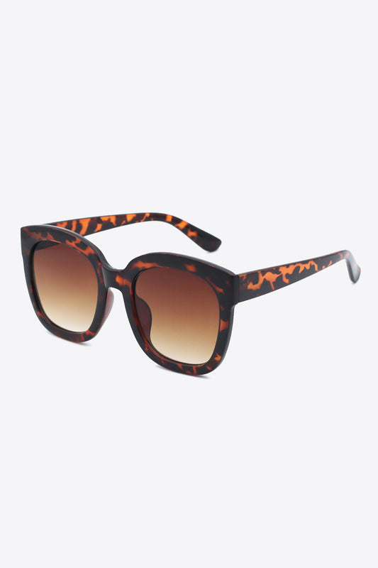 Polycarbonate Frame Square Sunglasses