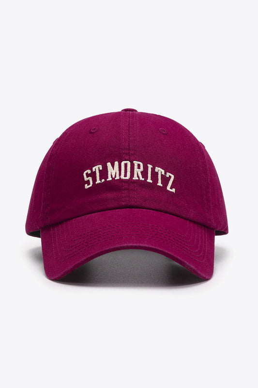 Embroidered Graphic Baseball Cap