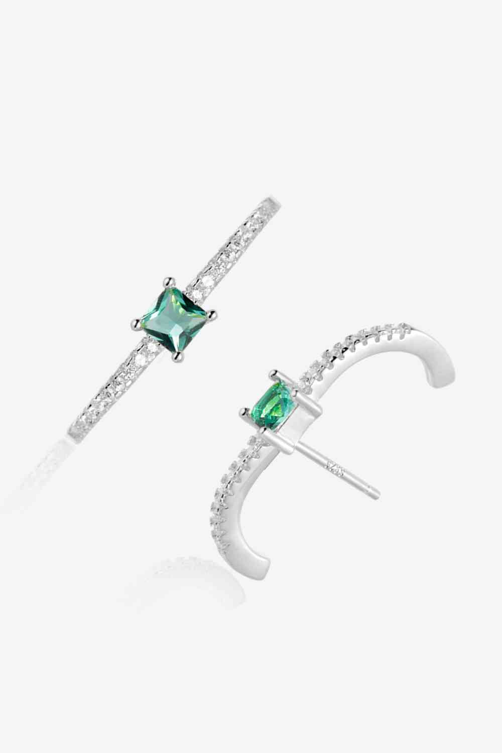 Zircon 925 Sterling Silver Earrings