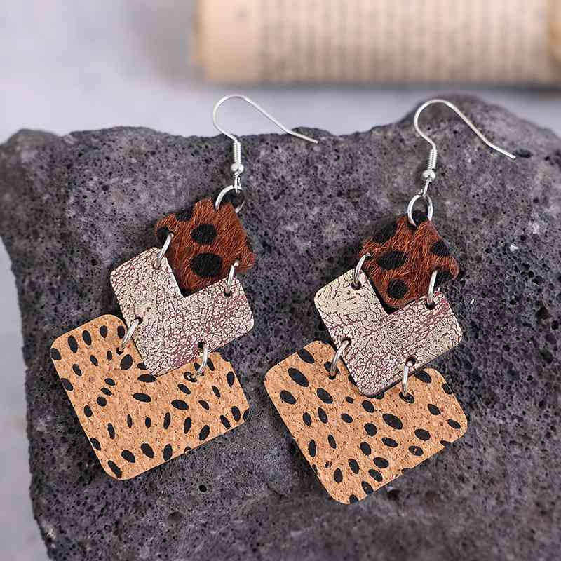 Alloy Drop Earrings